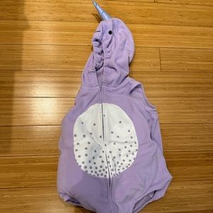 Carters narwhal costume